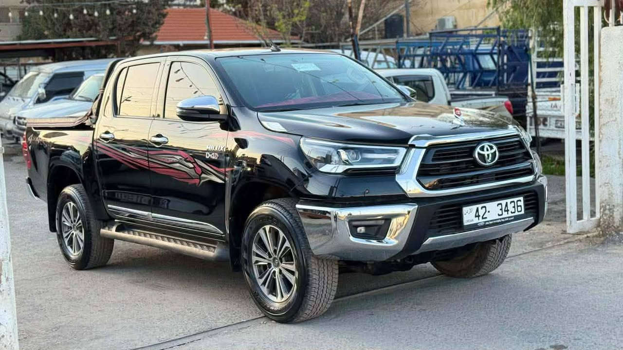 ماشي 24الف
🟡 تويوتا هايلوكس 2024 🟡
ماشي 24000كيلو
وارد عبداللطيف جميل
محرك بسعة 2800cc
يقطع ما يقارب 300 كم / 20 لتر وقود
دفع رباعي 4x4
بقدرة 201 حصان
❗️❗️ المواصفات:
✅ اضوية زينون
✅ جنط 17 انش
✅ كشافات زينون
✅ حساسات أمامية وخلفية
✅ غمازات مرايا
✅ بصمة أبواب
✅ صندوق خلفي مغلفن
✅ داخلية مميزة باللون الخمري
✅ تحكم استيرنج
✅ مثبت سرعة
✅ أوامر صوتية
✅ بلوتوث
✅ بصمة تشغيل
✅ مكيف حامي بارد
✅ مكيف خلفي مركزي
✅ أضوية أوتو
✅ حساسات مطر
✅ نظام ماجلان / GPS
✅ مانع انحدار
✅ مانع انزلاق
✅ شاشة
✅ أنظمة قيادة متعددة
✅ جير أوتوماتيك
✅ نظام MTS للتغريز
✅ زجاج كهربائي
✅ مرايا كهربائية
✅ والعديد من الإضافات المميزة 
0780521633 محمد اللوزي


**إذا كنت صاحب هذا الإعلان وتريد حذفه لأي سبب، رجاءا أرسل رسالة إلى الدعم الفني**