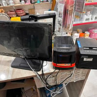 للبيع كاشير مع طابعه ليبل وطابعه فواتير بعدهن جدد السعر 550 /078274763...