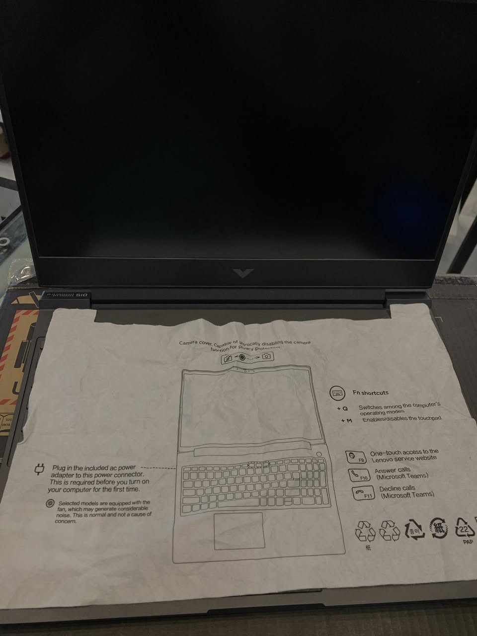 Hp victus
Hp victus اوبن بوكس اخو الجديد
Core i5 13420H
Ssd 512
Ram 16 gb
Rtx 3050 6gb
Fhd ips 144hz شاشة تخبل حرفياً
بطاريتها نسبتها ١٠٠٪؜
الجهاز مستخذم ايام حرفياً جديد
السعر 950 الف قفل
كارتونة وملحقات كاملة والجهاز مكفول من الخدش
مكاني ديوانية وعندي توصيل جميع المحافضات❤️


**إذا كنت صاحب هذا الإعلان وتريد حذفه لأي سبب، رجاءا أرسل رسالة إلى الدعم الفني**