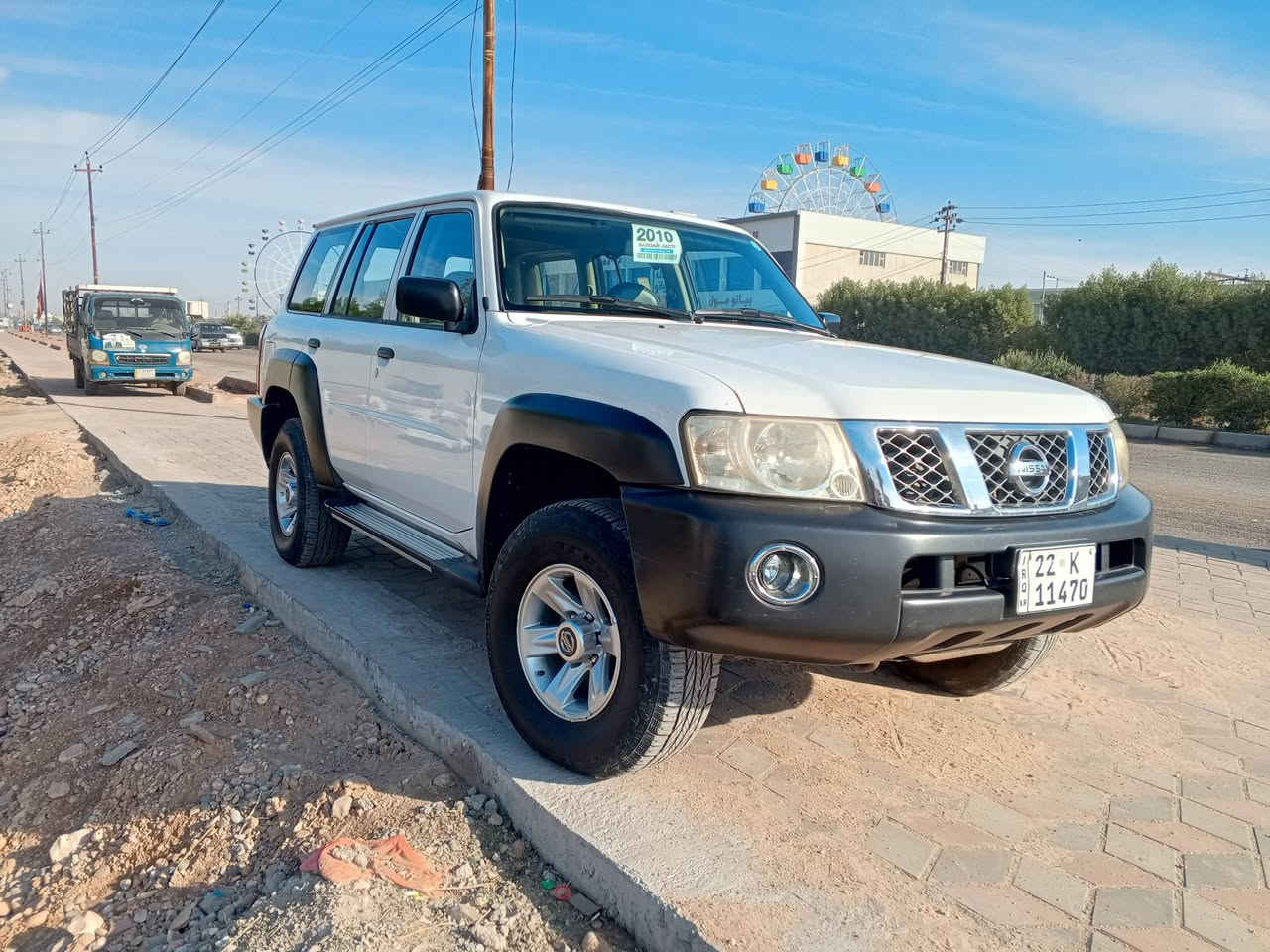 ياالله لبيع نيسان باترول موديل 2010 رقم اربيل بسمي مكينه 4800كير عادي جام عادي تخم تاير جديد صدر بلادي مكفولة من الضربه والصبغ سياره جديده مال جناي ديالى بلدروز السعر 220ورقه رجاءا أقره المنشور واتصل وإلي ميعجبه أكو بل سوك كولشي ***********
