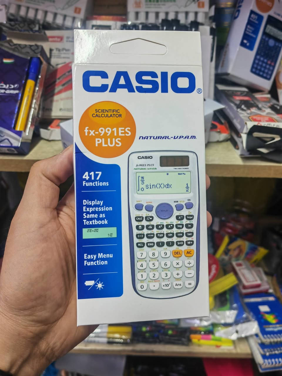 #جديدنا الحاسبة العلمية متعددة الوظائف (CASIO)
#مكتبة ن والقلم✍💼
#زورونا 🥳🥳🥳🥳
#المكان مجمع نخبة بسماية الطبي 
#هدايا ألعاب لوازم دراسية طباعة كبس هويات حجوزات الكترونية 
***********📞 للحجز والتواصل
