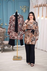 سوت نسائي • فري سايز • لينن ملكي