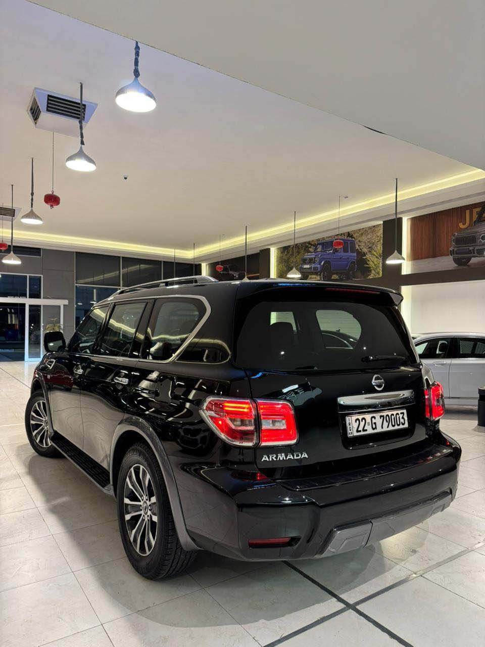 السلام عليكم 
للبيع نيسان ارمادا موديل 2020 ماشية 60 الف 
مواصفات (كشنات جلد وتدفئة و5 كامرات وتشغيل عن بعد ورادار وبصمات وحساسات وصندوك كهرباء وبعد مواصفات)
السيارة وارد امريكي جاملغ صبغ فقط وگير ومكينه بشرط
السعر : 238 $ ورقه
للاستفسار : *********** 
العنوان : السليمانية المعارض الجديده شركه (الجاف موتورز) السليمانية, العراق
