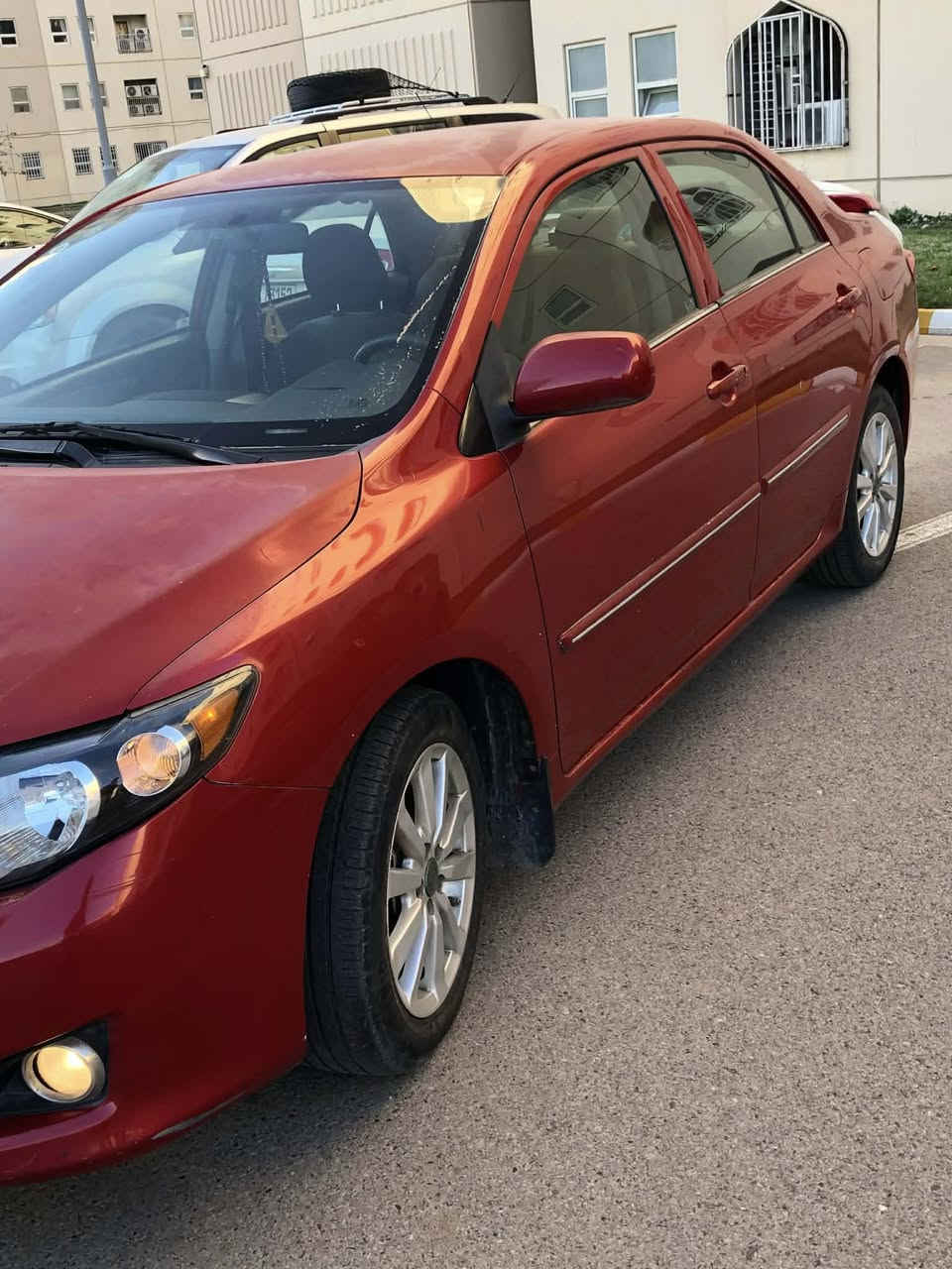 سلام عليكم 
*********** واتساب 
كورلا موديل 2009 وارد امريكي رقم بغداد باسمي ماشية 61 كير مكينه تبريد حاله ممتازه صدرها شويه ينرادله ترتيب تخم تاير نظيف بيع او يفضل مراوس سعرها 93$ بيها مجال للشراي سونار مرفق
