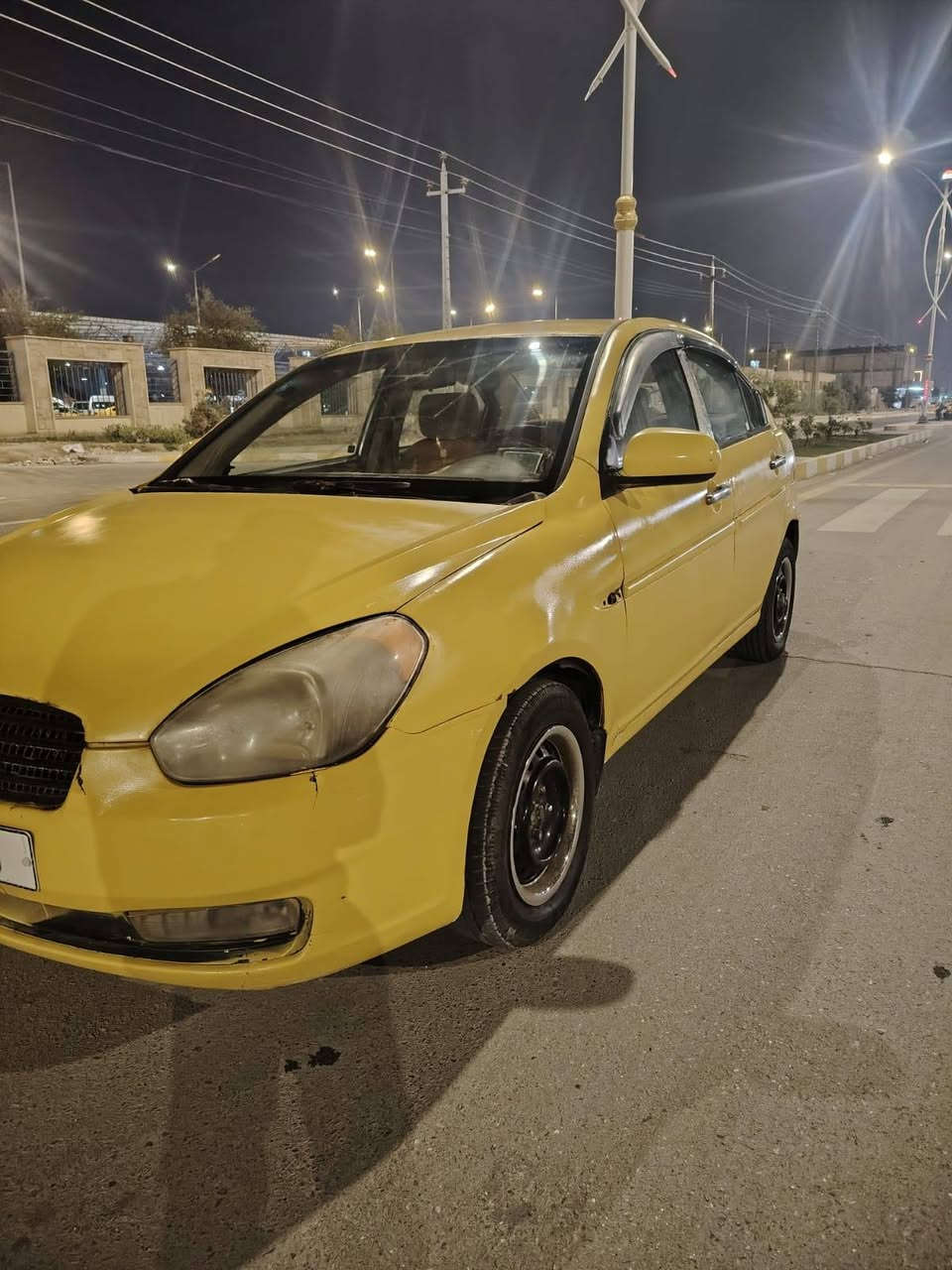 اكسنت دبدوب 2007خليجي محرك 1600كير اوتماتيك قم مثنى بسمي سنويه جديده مصفره هيئه وغرامات السعر 65وبيه مجال للشراي *********** مكان السياره ناصريه مركز
