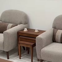 تخم قنفات عشر مقاعد قطعتين كبار واربع كراسي تركي مخزن وسرير جديد ونظيف...