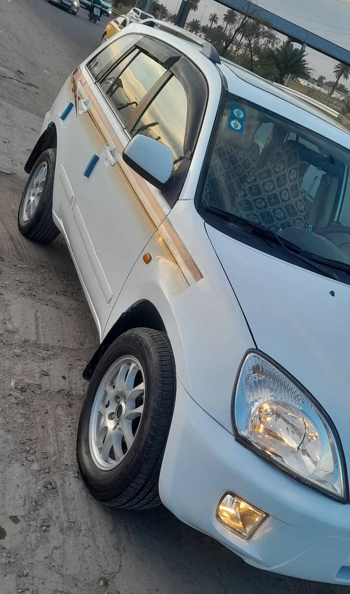 السلام عليكم
للبيع تيكو ميكانيك . موديل ٢٠١٢. رقم بغداد انكليزي سنوية جديدة . كير ومكينة مكفولات بلاديات . مكفولة من الحادث. 
بيها صبغ بنيد أثر وربع الجاملغ الأمامي . تبريد شغال.  
شاشه أندرويد  . ما ناقصها شي . السعر ٥٠$ وبيها مجال للشراي 
العنوان بغداد الجديدة 
***********

