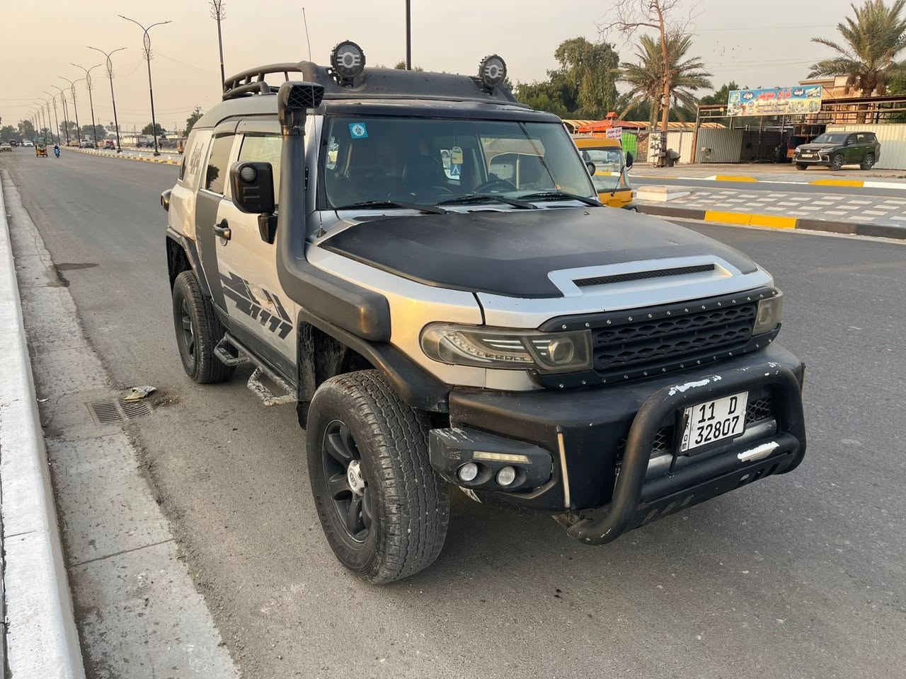 السلام عليكم أف جي 2007 مكينه وكير بلادي وجدد صدر خلفي امامي جديد تبريد تتفه حادثه صفحت السايق السياره مصبوغه ومحدثه شكل جديد جاهز بدون نقص تخم تاير جديد رقم بغداد جديد تحويل ثاني يوم السعر    84 رقمي ‭٠٧٧٦ ٢٣٤ ١٩٩٦‬
