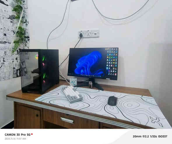 - حاسبة كاملة وشاشة  للبيع جدد ونضيفات استعمال قليل حته ضمان مامخلص
نوع الشاشة : MSI MONITOR G255F
مواصفات الشاشة :
180hz
دقة 1080 × 1920(FHD)
24.5in
Ips
1 مللي ثانية
منفذ HDMI
الشاشة تدعم  Displayport
مواصفات البيسي:
CPU CI5 12400F TRY
AMD RX 6600 8GB 2FAN ASROCK
RAM DDR4 16GB 3200 8×2 TXRUI
M.2 1TB TEAM GROUP MP44L 5000Hz
FAN CPU ALTA 9 DEEPCOOL
PSU Ruix GX 650W 80 Plus Bronze
M.B H610M ONDE DDR4 M.2
CASE LOVINGCOOL LC-T2 BK 3FAN RGB
صارلهة 5 أشهر عندي استعمال كلش خفيف
السعر 980 الف بيهة مجال بسيط
مكاني ☜︎ البصرة / التنومة / شارع 40
حاسبة كاملة وشاشة  للبيع جدد ونضيفات استعمال قليل حته ضمان مامخلص
نوع الشاشة : MSI MONITOR G255F
مواصفات الشاشة :
180hz
دقة 1080 × 1920(FHD)
24.5in
Ips
1 مللي ثانية
منفذ HDMI
الشاشة تدعم  Displayport
مواصفات البيسي:
CPU CI5 12400F TRY
AMD RX 6600 8GB 2FAN ASROCK
RAM DDR4 16GB 3200 8×2 TXRUI
M.2 1TB TEAM GROUP MP44L 5000Hz
FAN CPU ALTA 9 DEEPCOOL
PSU Ruix GX 650W 80 Plus Bronze
M.B H610M ONDE DDR4 M.2
CASE LOVINGCOOL LC-T2 BK 3FAN RGB
صارلهة 5 أشهر عندي استعمال كلش خفيف
السعر 980 الف بيهة مجال بسيط
الرقم واتساب ***********
مكاني ☜︎ البصرة / التنومة / شارع 40
