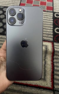 ايفون 13 برو ماكس امريكي لون رصاصي للبيع  الذاكرة 512 البطارية 95 مامف...