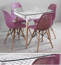 الشطرة • ميز طعام 4كراسي • قسط مريح