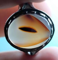 محبس عقيق يماني • فضة ٩٢٥ • توصيل