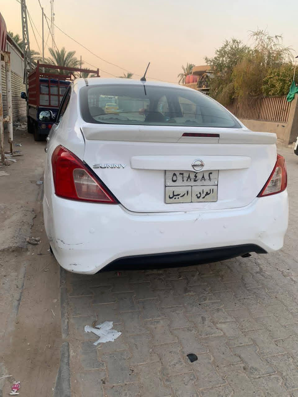 نيسان صني هندي موديل 2021
بليتة زركة رقم أربيل بأسم شركة 

وكالة تحويل موجود 

حساسات تحكم ستيرن يدات نيكل 

سبايدر بلادي 

محرك كير كفالة& تبريد ثلج ❄️❄️❄️

السيارة مكفوله من التبديل 

سونار موجود بالمنشور  
السعر 105وبيه مجال 

مكانها النجف للإستفسار الإتصال ***********
