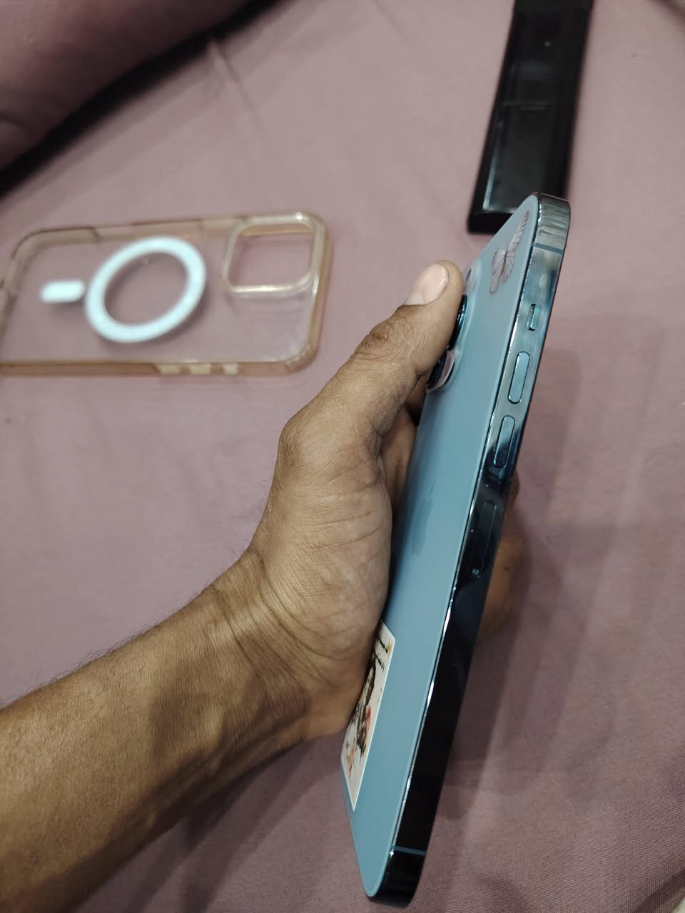 ايفون 13 برو ماكس وتر بروف  ذاكره 256 مبدل بطاريه ماستر وشرط فحص ونضيف لون بحري مميز سعره 550
 ***********
