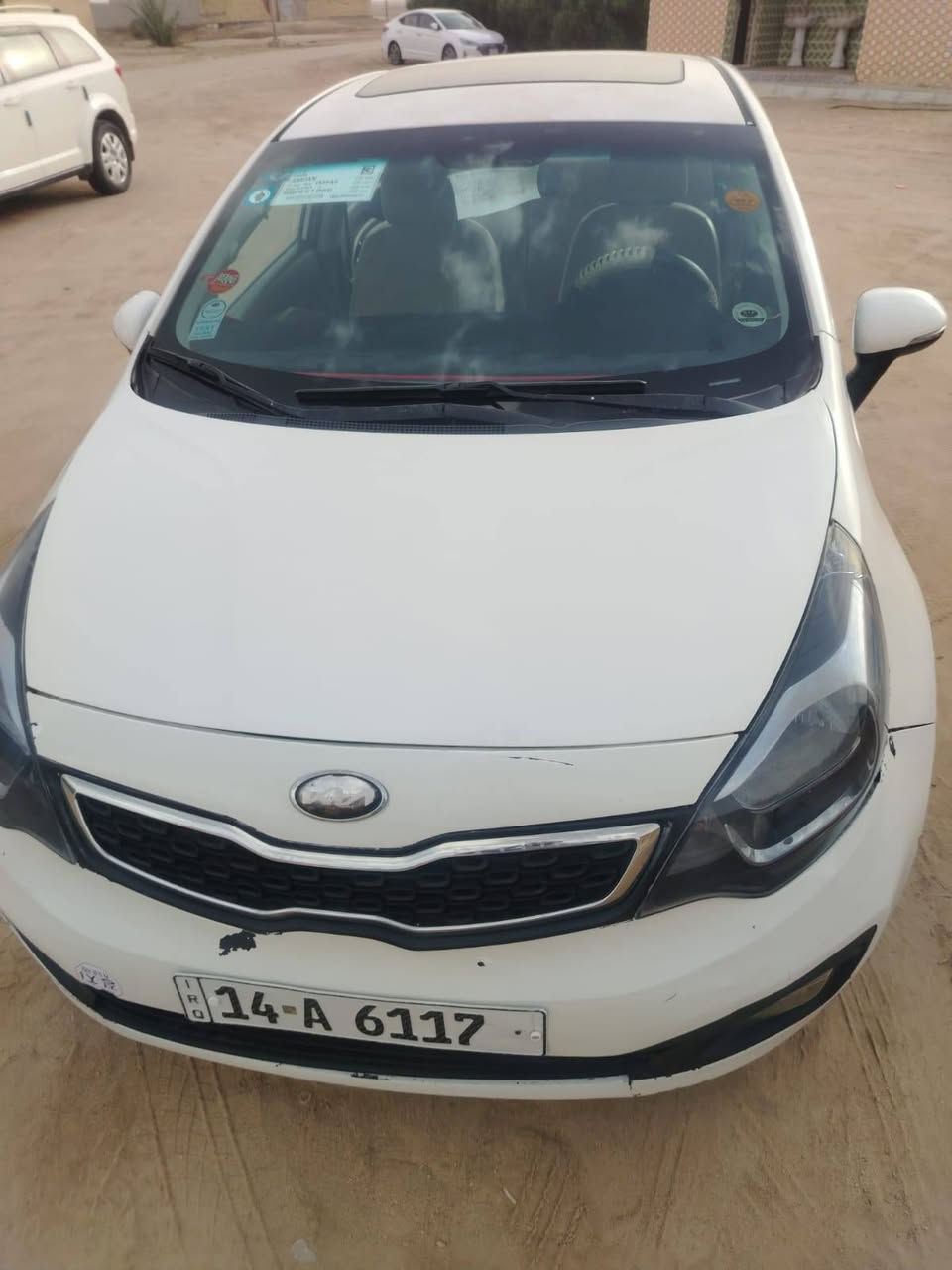 السلام عليكم. كيا ريو 2012 خليجي مكفولة من الصبغ بيه تبديل جاملغات الأمامية والبنيد اصليات رقم بصرة وانكليزي راعيه يمي بناصريه سنوية لغاية 2030 محرك ١٦٠٠  لاتنقيص ولادوانز السعر 80 مكان ناصريه الاتصال على الرقم ***********
