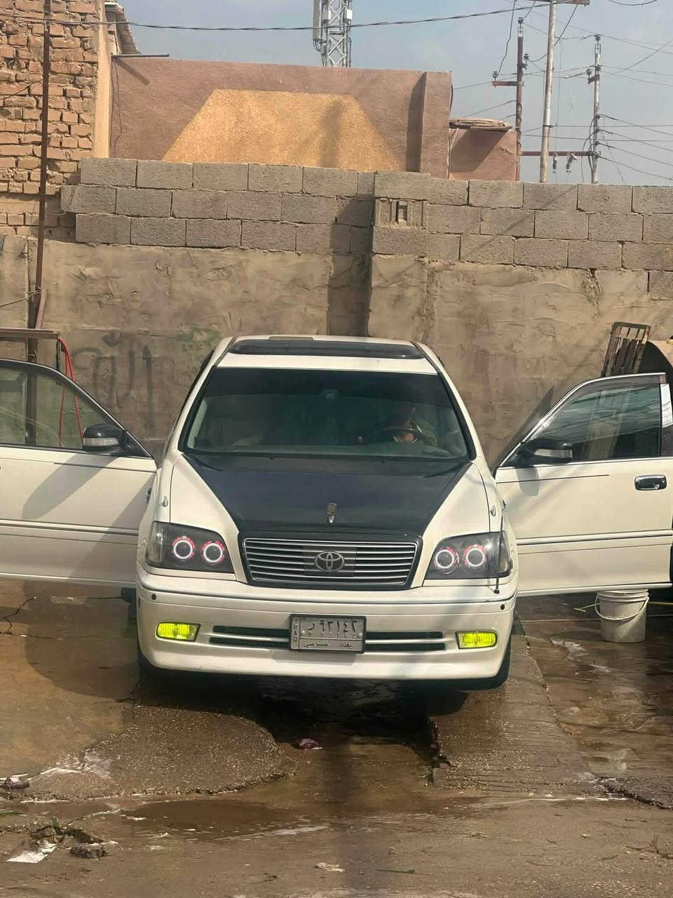 السلام عليكم
كراون ملكه موديل 2000 اربع دكم فتحه

فوول واحد على واحد شرط 175

مكفوله تبريد قطعتين وثلاجه 

دبل شاشه اليزري ستيرن ابو العضلات تحكم استيرن

مري شفط ترحيب محرك ديڤور الچبير 3000ففتي

كامره امامي خلفي جانبيات كشنات جلد كهرباء

اسبايدر جنطه اسبايدر الجامه الخلفيه اكزوز رياضي

الحايه اربع قطع سياره مال جناي و بلعافيه على ياخذهه

السعر 130 مداور خوتها اكثر من هاذه السعر

*********** 

اريل امامي خلفي كهرباء
