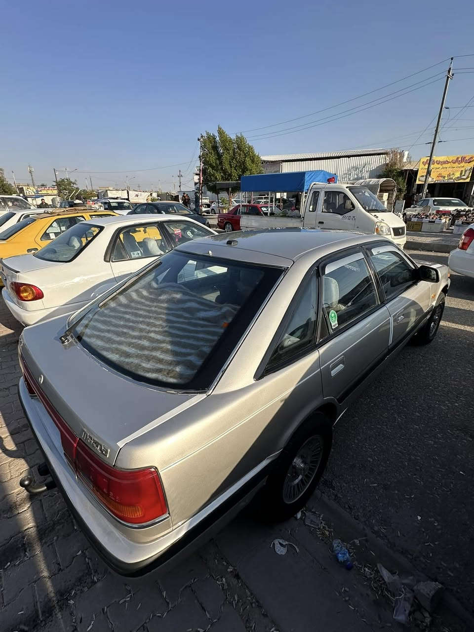 سلام عليكم مازدا 626 موديل 1990 رقم سليمانيه جديد 2029 انگليزي  8 به خ كير محرك شرط بدون عيب سياره صبغ عام جماليه بدون اي طرب تصفيه قليل بي كهربايات كله شغال بدون اي نقص سياره احله من صوره 
سعر 47  بي مجال 
مكان سياره كركوك 
رقم موبايل ***********
