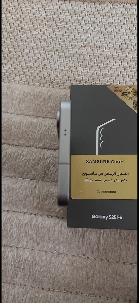 السلام عليكم جهاز سامسونج s25 fe للبيع فقط ماعندي توصيل السعر 700 قفل سعر الجديد 850 نظافة 100%غراضة كاملة ضمان عين الفهد بعده داخل الضمان ذاكره 256 مكاني بغداد الشراي يتصل *********** بي واتساب
