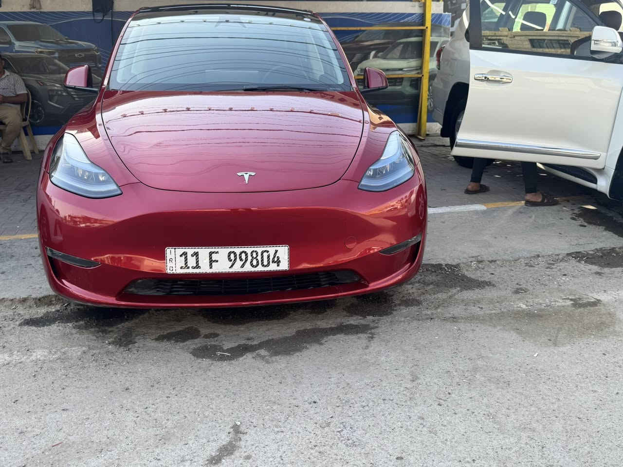 TESLA MODEL Y LONG RANGE 2024               DULL MATOR
تسلا y موديل 2024  دبل ماطور حادث خفيف بدون ايرباك صور الحادث والتصليح مع  الصور دخول نهاية 2025 مرقم جديد 
ماشية 12الف ميل  
السعر 23700 $ وبيهة مجال 
موقع السيارة بغداد. الدورة
للاستفسار والاتصال ***********. واتساب متوفر
