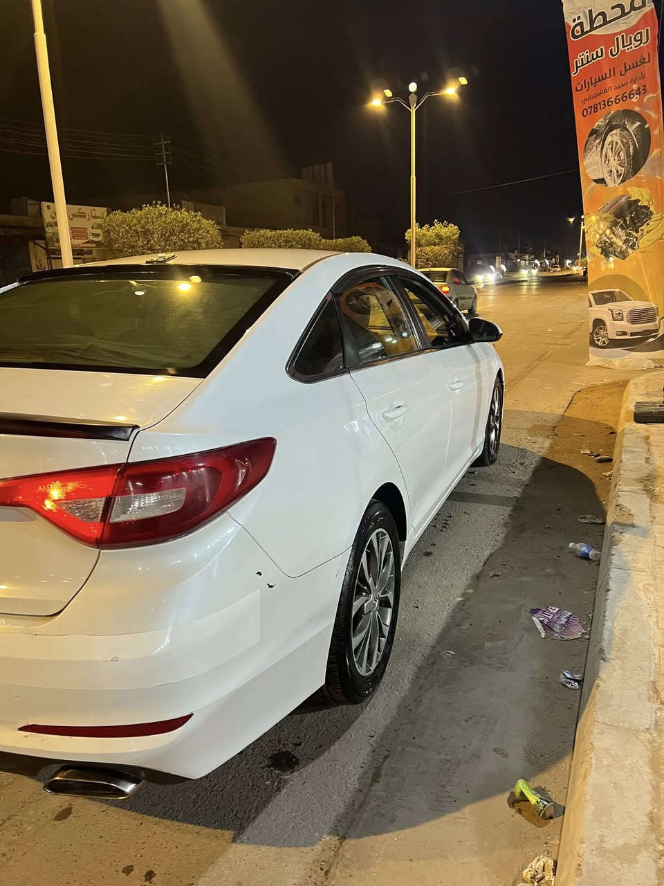 سلام عليكم سوناتا للبيع 2016 امريكي سياره مكفوله من كير ومحرك سياره كلين مكفوله داخل نضيف تحكم ستيرن /مكان سياره عنوان /فلوجه /الشراي يتصل على رقم الهاتف:-***********سياره للبيع فقط
