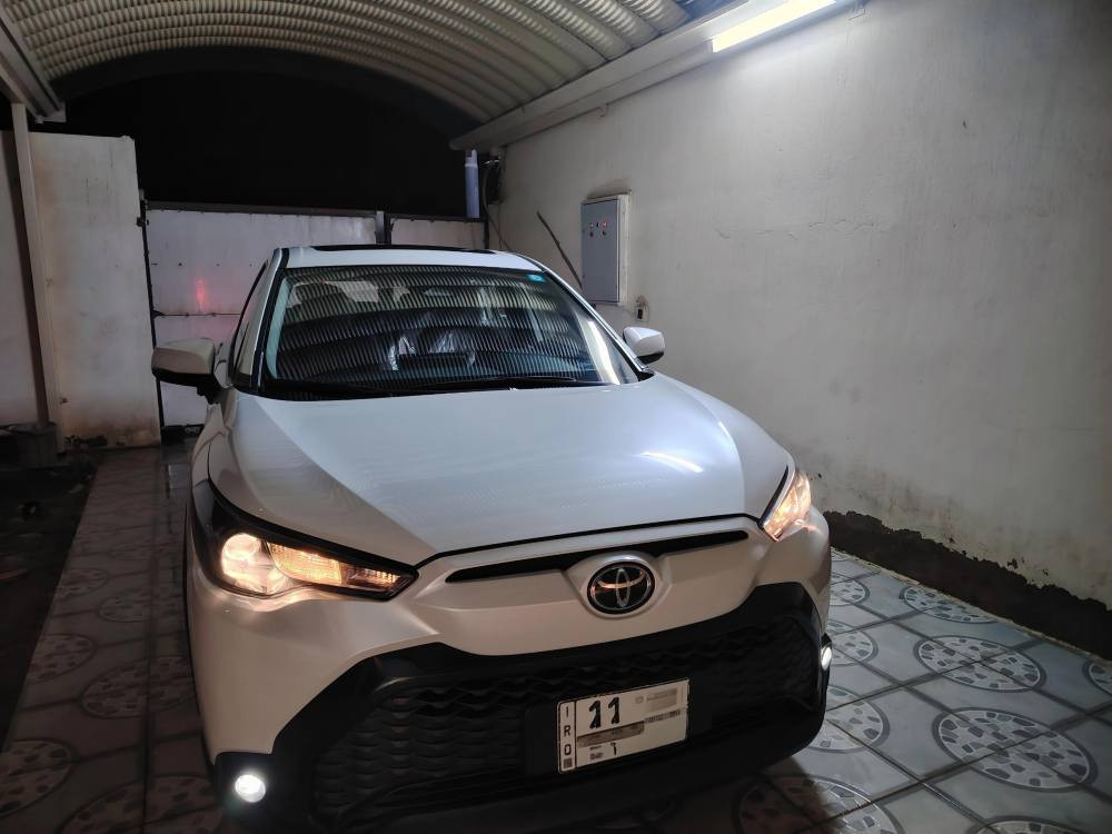 تويوتا فرونتلاندر للبيع 
مكفوله 
اربع كاميرات محيطية رقم بغداد باسمي ( تحويل) 
 
الموديل:2024
المحرك: 2000 هايبرد
 عداد مسافة 17 الف فقط 
 كشنات جلد أصلي ماروني 
 ويل كب 
 شاشة كبيرة مع كاميرا 360 درجة بلادي
 بصمة دخول وتشغيل 
 رادار – تحديد مسار – قيادة ذاتية - 
هاند بريك كهربائي – أوتو هولد – مانع انزلاق
 درايف مود – بور مود- ايكو مود 
فتحة سقف سلايد
 لايت أوتو
 سبير ما نازل 
الشراي يتصل

 ***********
مكان السياره الديوانيه ديوانية, القادسية
