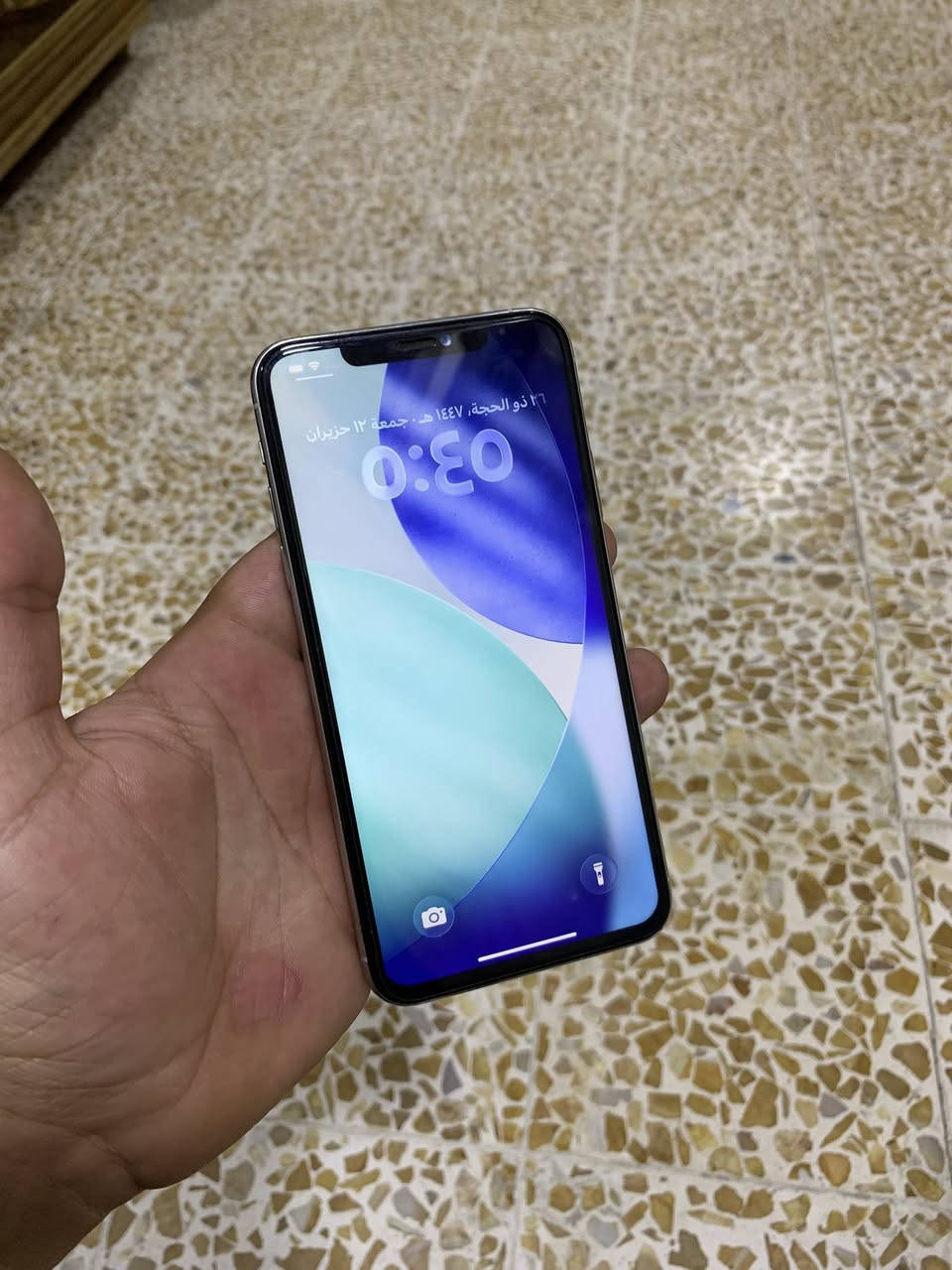 آيفون ١١ برو ماكس
٦٤ بطاريه ١٠٠ مبدل 
شاشه مبدله فيس إيدي متوقف 
سعره٢٢٥ بي مجال بسيط 
بيع فقط 
حي فلسطين / الجانب الأيسر 
شراي اتصل 
***********
