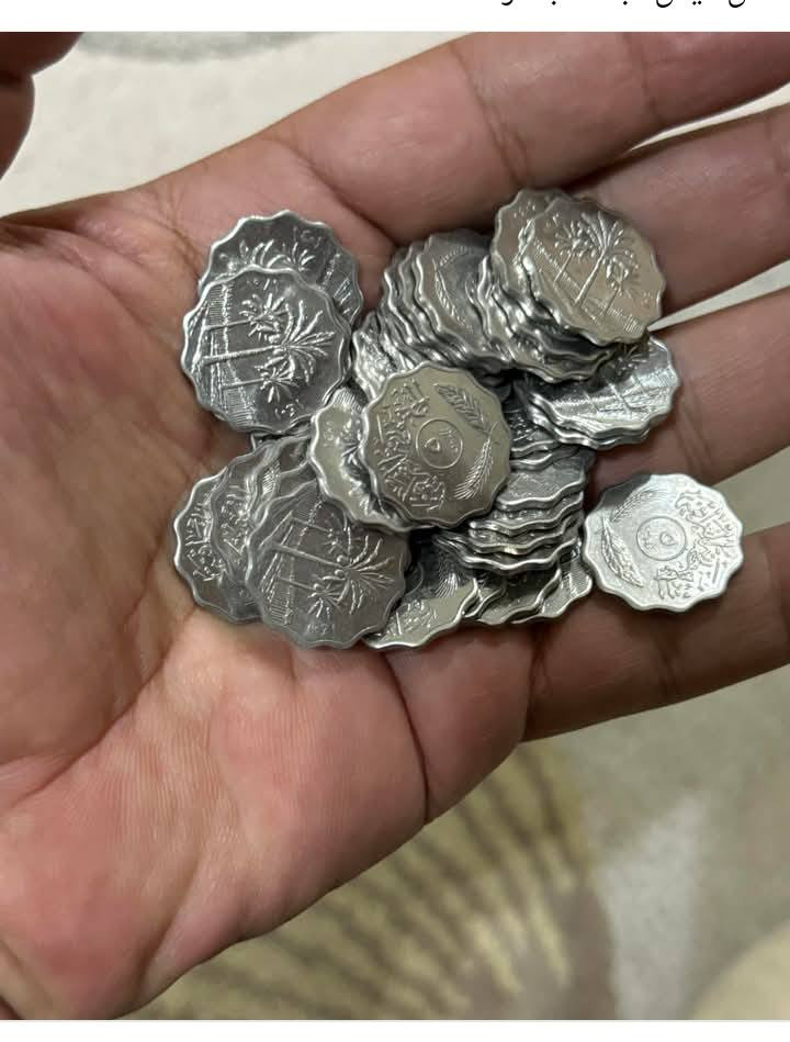 عملات معدنية نخيل خمس وعشر فلوس 81 و75 وبسعر 5000 للكيلو يوجد توصيل


**إذا كنت صاحب هذا الإعلان وتريد حذفه لأي سبب، رجاءا أرسل رسالة إلى الدعم الفني**