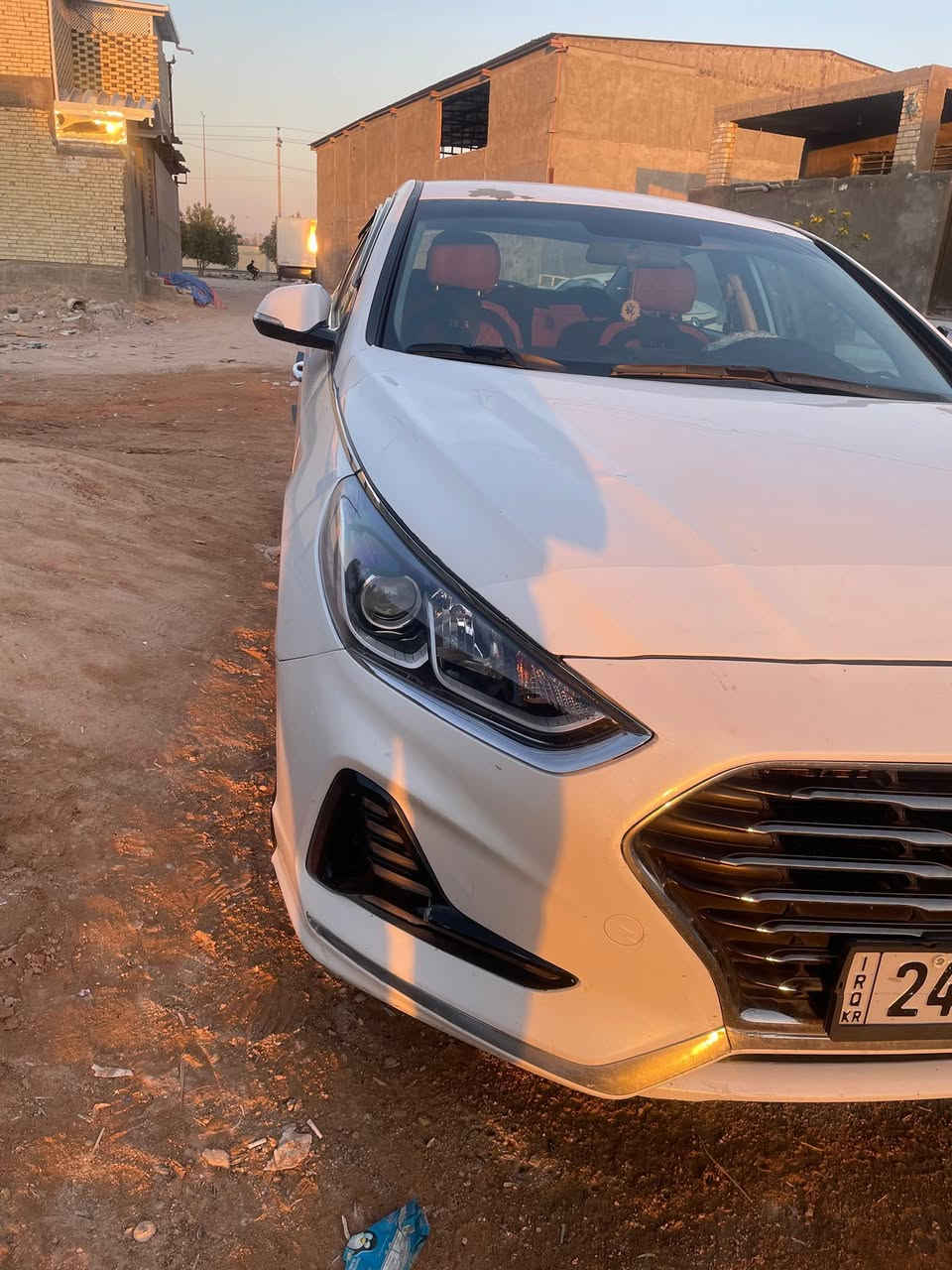 سياره سوناته 2018 امريكي رقم شمالي مكومه صبغ توه سياره بيها ٣ قطع مكانه نجف بيع مال مستعجل ***********
