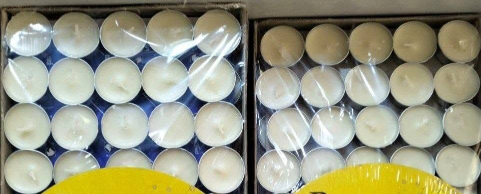 شموع سيت 50قطعه متوفر ون سود 
لون اخضر
لون ابيض 
ينفعكم للتوزيعات وللفواحات نوعية ممتازه جدا 
يبقه اربعة ساعات 
يوجد توصيل ،🚗🚗🚗🚗


**إذا كنت صاحب هذا الإعلان وتريد حذفه لأي سبب، رجاءا أرسل رسالة إلى الدعم الفني**