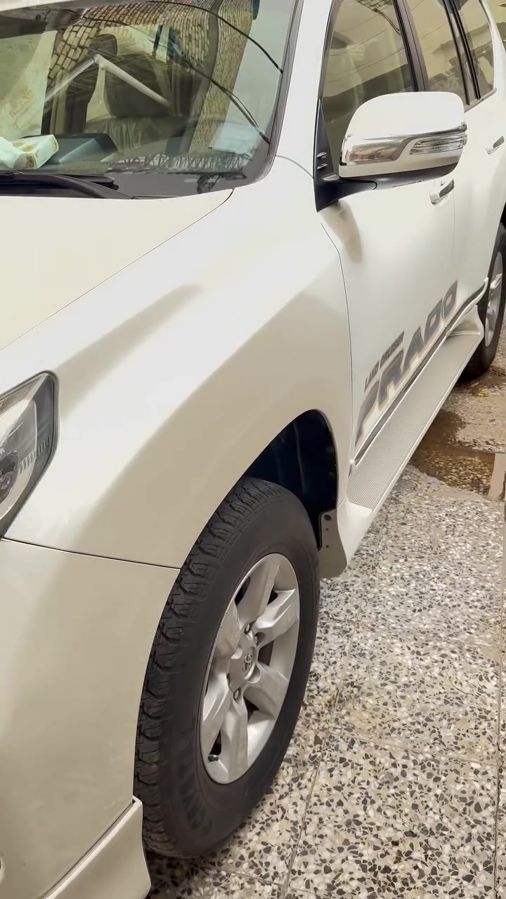 سلام عليكم
تايوتا برادو للبيع 2016 V6 4000cc

وارد خليجي فول مواصفات للاخير 
الصبغ مثل ما موضح بالفيديو والباقي تفاصيل  كلين تايتل السياره
ماشيه 130 الف 
تشغيل عن بعد 
مري شفط والى اخره الموصفات المعروفه
رقم بغداد الجديد تحويل ثاني يوم بأسمي
السعر 340 وبيها مجال مكاني بغداد 
***********
***********
