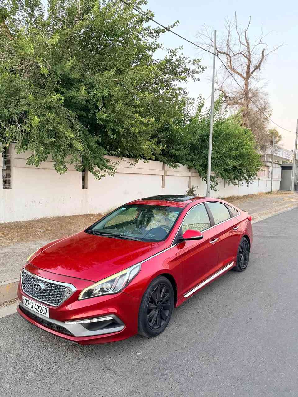 هيونداي سوناتا SPORT Limited 2017 (وارد أمريكي)
محرك 2400 سي سي فول مواصفات ماشية 173 ألف

🟪 السعر :109

بصمة
شاشة وكالة
كاميرا خلفية
إشارات بالمرايا
فتحة سقف
داخلية جلد
كشن كهربائي
کشن هيتر
حساسات خلفية
تبريد مركزي
لايتات LED
زينون
إنارة داخلية LED
منافذ شحن
وضعيات قيادة
مرايا كهربائية
نظام صوت
كرومات وكالة
دواسات سوناتا
ديكورات داخلية
وباقي المواصفات المعروفة
الحادث:٣ قطعە سبوخ -٣ قطعە کلير امريکا
كير، محرك، حدادية، وكهربائيات كلها شرط
محرک مفتوع بشرت فعص 
باسم المالك

*********** أربيل, العراق
