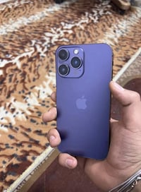 ايفون 14 برو ماكس جهاز كله شغال مابي اي خلل مبدله شاشه اصلي ٣ خيارات و...