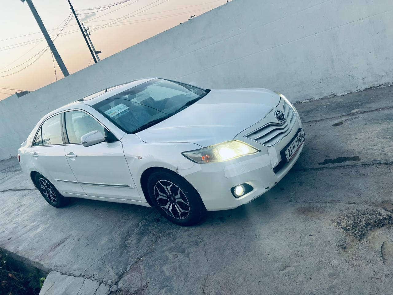 سلام وعليكم
للبيع كامري موديل 2010خليجي
فول مواصفات مكفوله
رقم سليمانيه دولي تحويل ثاني
كير مكينه ممتاز
***********
