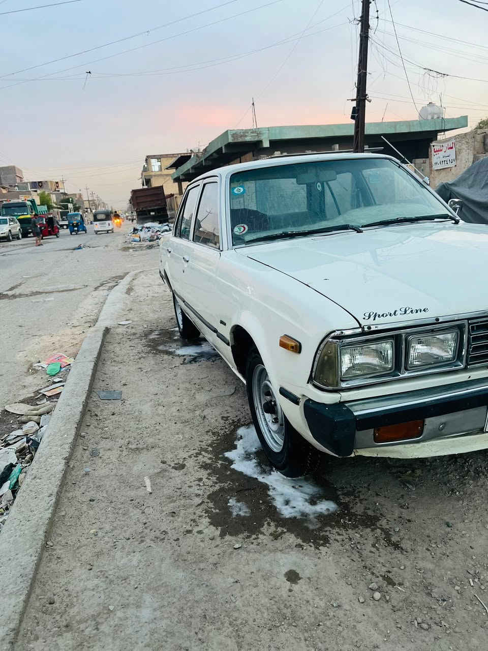 سلام عليكم سياره للبيع كرونا موديل 1980 مصبوغه حزام سياره بسمي تحويل ثاني يوم هزه جديده مكينه وكير واكسن جدد حداديه 80بل 100 تخم تاير رقم موبايل ***********
