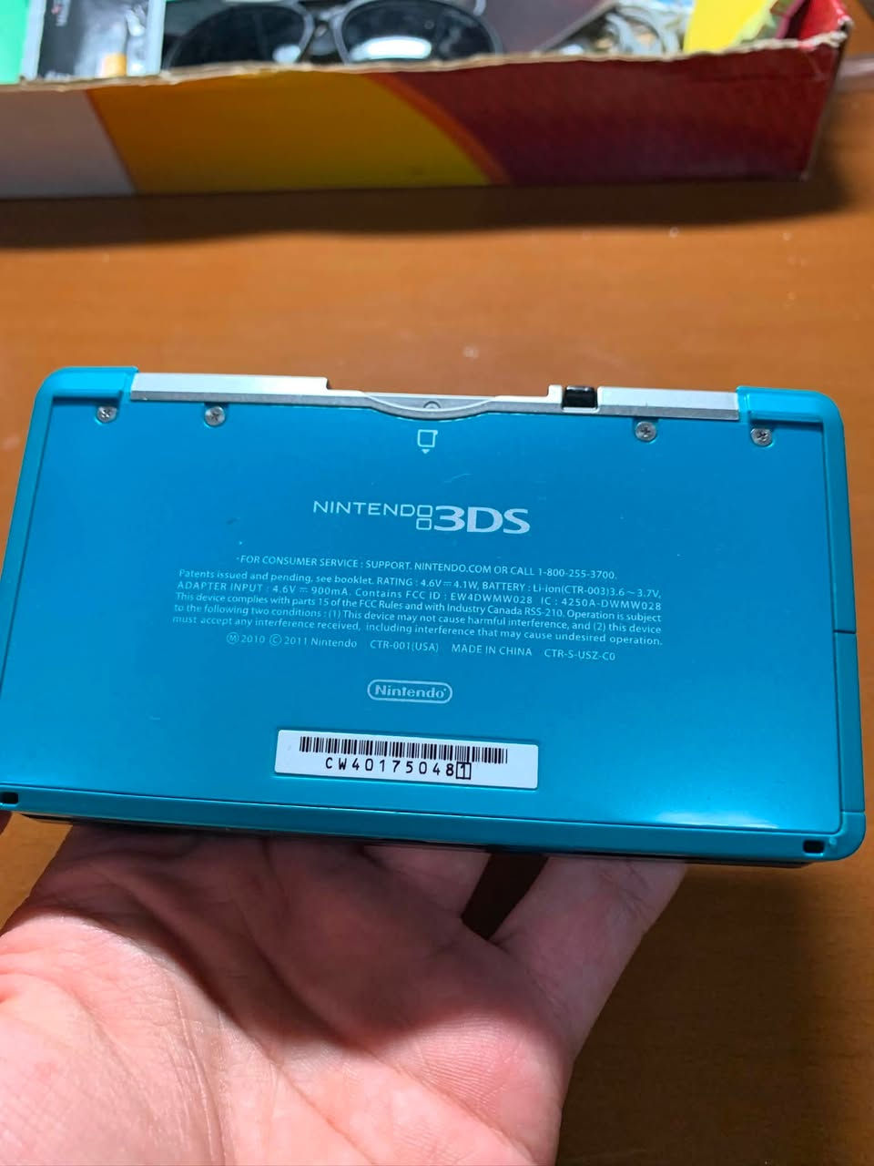 سلام عليكم
جهاز 3ds مهكر رام 16
السعر:150 الف


**إذا كنت صاحب هذا الإعلان وتريد حذفه لأي سبب، رجاءا أرسل رسالة إلى الدعم الفني**