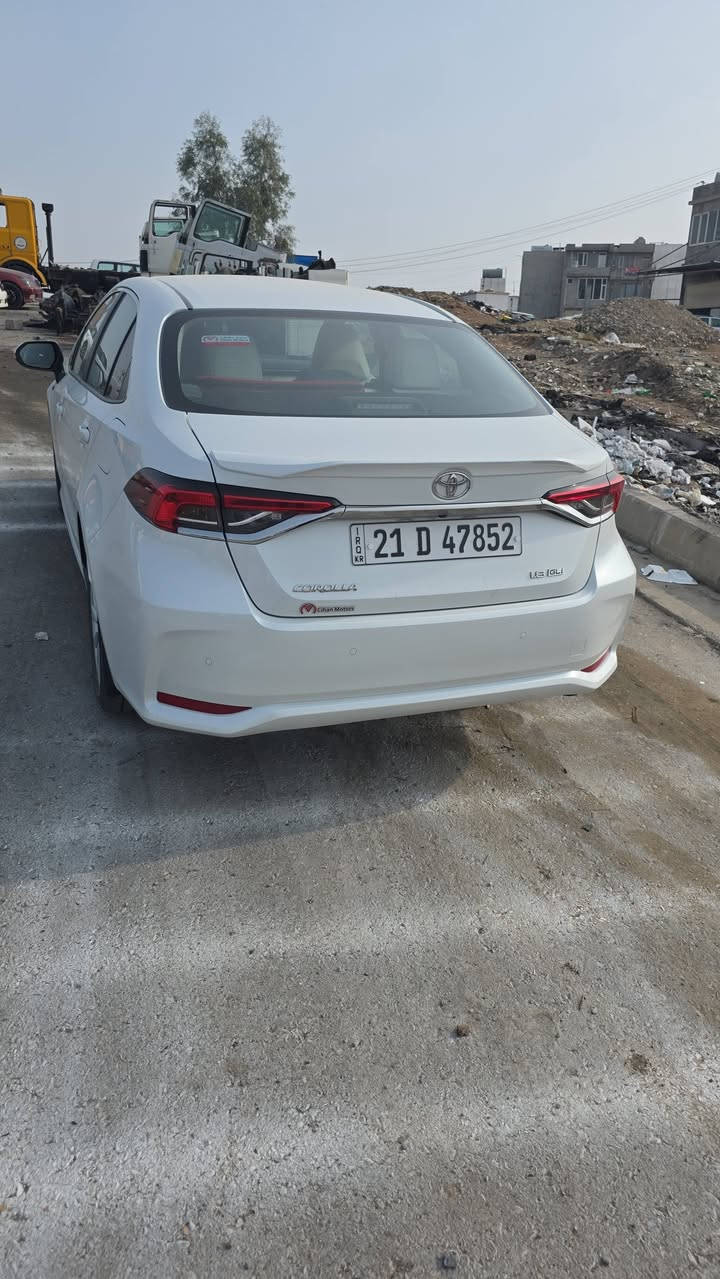 (تويوتا كورولا خليجي شركه جيهان تويوتا العراق) 2024 فول GLI فول
شركه جيهان ضمان.
صيانه مجانيه. 
بكل افراع شركات تويوتا.
  بدون صبغ، حتى دعاميات مامصبوغه
*مري  وكهربائي.
ماشية18 الفKm
 * ويل كب حجم جبير.
 *  ٢ بصمه شركه .
 * مراي شفط وكهرباء اشاير بل مري.
 * داخل ابيض.
 *بصمه سياره.
* شاشه ايباد شركه فول تحكم.
 * كامل تحكمات بل ستيرن.
 * 3 مودات قياده رياضي ويكو وعادي.
 *حساسات شركه.
*كامره وشاشه شركه. 
*شحن وايرليس جارج
 * جناح على صندوق (سبايدر).
 * لايتات زينون وليد.
 * مرآيات فوتو.
 * سلايد روف.
 *اطارات يابانية شركه.
 * سبير شركه منازل.
 * لايتات أمامية و خفيفة
سعر، 190$ 
العنوان سليمانيه 
*********** واتساب
*********** فايبر
