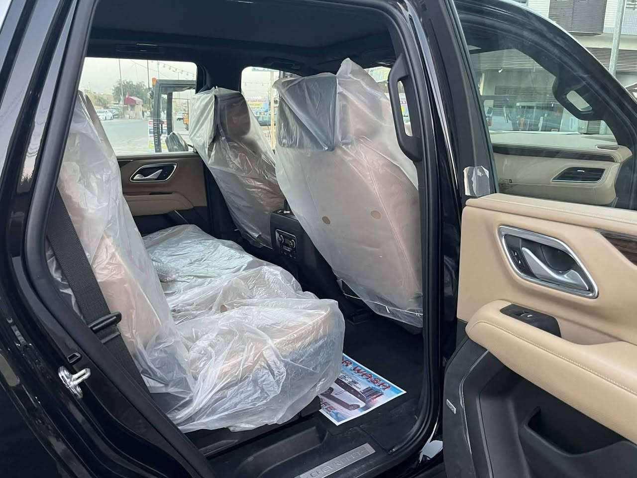 CHEVROLET TAHOE
بلاش بلاش بلاش
 PREMIER 
شوفرليت تاهو
موديل 2022   🦅 
سعر535$
تحويل مباشر ب اسمي سنويه عليهة ppf وبي ضمان 7 سنوات
فوول مواصفات جگات
شيفروليت تاهو بريمير وكالة خليجي
‎علامه سوده 
‎الموديل : 2022 ( خليجي )
‎اللون : اسود 
ماشييه 54الف كم حقيقي 
محرك و گير شرط مامفتوح
سياره مكفول  بدون صبغ بدون حادث
كل غراض بلادي موجود
‎جكات كهرباء
‎ جكات تصعد وتنزل 
‎اربع كامرات
‎حجم المحرك : 5300 Cc
‎عدد الاسطوانات : 8 اسطوانات ( 8 سلندر )
‎المواصفات : 
‎* سقف بانوراما 
‎* المقاعد كهربائية تدفئة و تبريد
‎* مقصوره الركاب من الجلد الفاخر + خشب ملكي 
‎* شاحن وايرلس لاسلكي
‎* نظام الرؤيه : 5 كامرات رؤيه شامله ( BIRD VIEW )
‎* نظام التعليق مستقل
‎* كشنات ميموري خزن
‎* نظام الصوت BOSE سماعات عدد 10
‎* دوسات كهرباء + اناره LED
‎* نظام سحب مقطوره تحكم كامل + كامرة لرؤية المطوره
‎* داتا شو
‎* تشغيل بعد 
‎* 5 بصمات 
‎* تحديد مسار 
‎* لد امامي 
‎*مري شفط 
‎* 4 كامرات 360 درجه 
‎* رادار 
‎* جنطه ذكيه بلقدم تنفتح وتنسد 
‎* ويل كروم 22 حجم وعليها تخم تاير 
‎* شاشات خلفيه 
‎* جميع الكشنات كهرباء
‎* كشنات تدفئه تبريد 
‎* دوسات شفط 
‎* شاحن واير ليس
‎* ثلاجه 
‎* جميع المقاعد يوجد مخارج يوبي اس 
مكان :بغداد
‎ للاستفسار
***********
