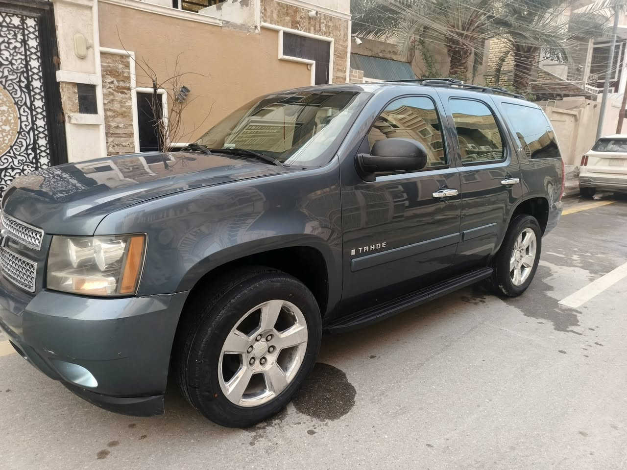 السلام عليكم ..... 
تاهو موديل 2008 خليجي مواصفات LTZ محرك 5.3 داخل بيجي جنطة كهرباء كشنات كهرباء خزن ميموري كشنات تدفئة مرايات شفط فتحة بالسقف كير مكينه أكسل كفالة حدادية جديدة قبل شهر مبدلها كلها أمامي خلفي السيارة كفالة عامة من الضربة والصبغ والجراد ماعدا طخة بسيطة بالجاملغ الأيمن الخلفي ومامسويه واضحة الطخة بالصور رقم بصرة مشروع وطني سنوية ل2027 

السعر 195 بيع أو مراوس حسب القناعة 

***********
