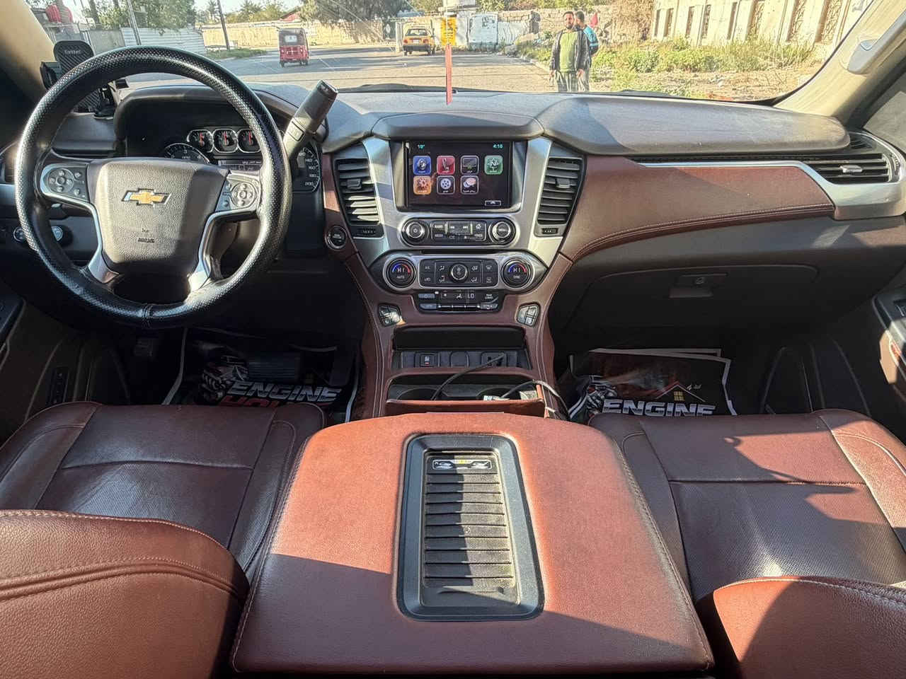 للبيع ‏ LTZ CHEVROLET  PREMIER  
تاهو 2017 بريمير   ضوء القمر خليجي
السيارة ماشية  ( 72) الف كيلو متر 
سنوية وهزة كلة جديد بسمي رقم بغداد جديد 
بيها بارد بلباب الخلفي والهلال مال الجاملغ .
📌 السعر // 365 $
المواصفات //LTZ                        
فول مواصفات ١/١ PREMIER
٨سلندر 5300
سلايد(فتحة قمارة)
كراسي جلد اصلي
كراسي اثنين كهرباء
كراسي هزار( عند اقتراب السيارة من اي شي )
كراسي خزن(ميموري)
كراسي(تدفئة+تبريد)
كراسي خلفية كهرباء
كراسي خلفية تدفئة
تبريد خلفي شاشة
شحن الهاتف لاسلكياً
رادار
سائق آلي
كروس سرعة
داتا شو DATA SHOW
خمس بصمات
فول تحكم استيرن(جهتين امامي+جهتين خلفي)
استيرن كهرباء
استيرن تدفئة
شاشة عرض الاعطال
صندوك كهرباء(شفط)
فتح صندوك تلقائيا عن طريق القدم(صندوك جلاق)
نظام السير على الخط
دبل كير(عادي+اوتوماتيك)
دبل حساس(امامي+خلفي)
نظام تحكم بمستوى الضوء الداخلي
مانع تزحلق
منضومة زنون
پدل كهرباء(تحكم كهربائي بالبريك والبانزين)
نظام فتح الابواب لاسلكياً
فور ويل
شاشة امامية كبيرة اصلية
شاشة خلفية DVD اصلي 
كامرة خلفية 
تشغيل عن بعد
قاصة سرية
دوسات كتابة CHEVROLET
اشارة بالمري
مري كهرباء(شفط)
لايت عدسة زنون
لد امامي
سستم_صوت
داتاشو كبيره 
كيجات ديجتال 
موصفات لبريمير بعد معروفه هيه اعلى فئة
مكان السيارة بغداد البياع حي العامل 
هاذا رقمي ***********
