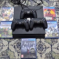 بلي 4 برو 1 تيرا جاهز للتهكير بالقرص اصداره 11.52  جهاز بلي ستيشن 4 بر...