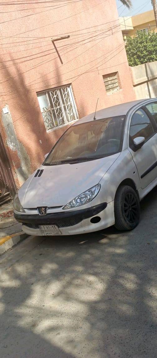 بيجو 206 موديل ٢٠٠٩ مشروع وطني رقمهه بصره باسمي من بغداد تحتاج بس ضفيره وصبغ