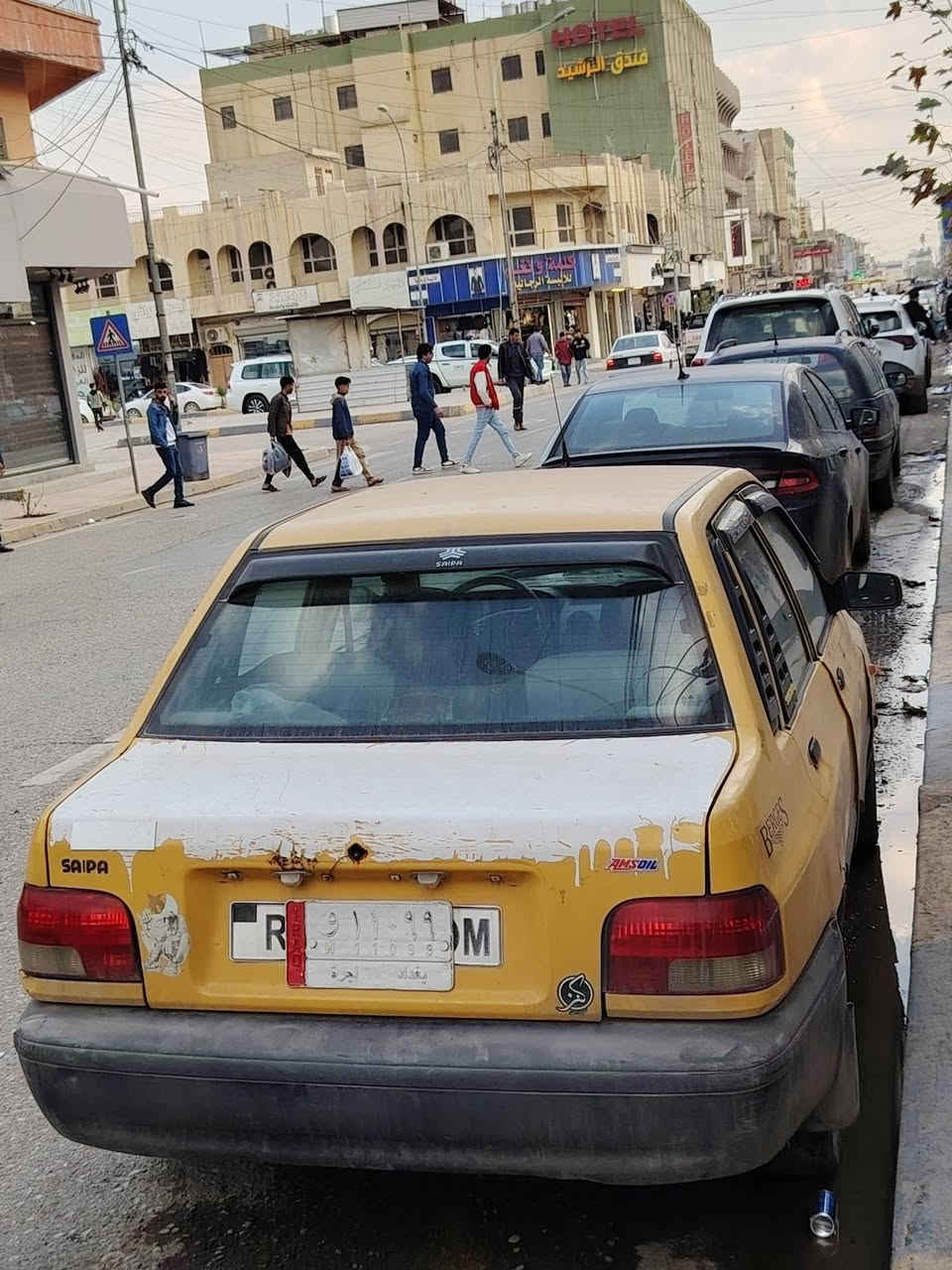 سياره سايبا للبيع
موديل 2014 سنويه لي شهر ٣ تسقط هيه وغرامه صفر شرط التحويل كاربون بيها السعر 21ورقه رقم بغداد مشروع وطني سياره كدام عينك 
*********** واتس فقط للتواصل
