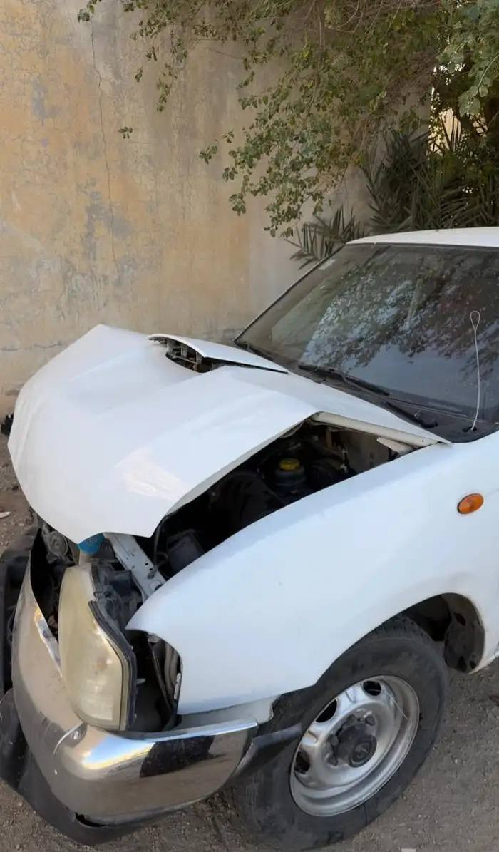 السلام عليكم ورحمه الله 🌹

للبيع بيكب نيسان دبل قماره   ابيع على حادثها

حجم المكينه  4 سلندر كير عادي 

الشاصي بدون ظربه مكان الحادث واظح

السياره استعمال شخصي فقط سابقأ

موديل  اصل بلادي سابقأ مكفوله

ماشيه 120000الف اصلها بلادي

السياره سابقأ كفاله عامه بشرط باقي السياره كفاله من الخدش والبارد

ملاحظه🚩 مكينه طافيه مو شغاله سبب الحادث 

السياره باسمي شخصي رقم اربيل جديد🚩

السياره تحويل مباشر سنويه وهزه جديد

السعر 📍(( 40$ ورقه  ) وبي مجال بسيط

ملاحظه:::# توصل اي محافظه تريدها 

حسب الاتفاق 
للاستفسار اكثر اتصال أو وتساب 

***********
