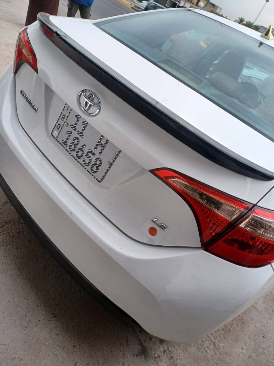 السلام عليكم كورلا وراد امريكي رقم بغداد تحويل ثاني يوم مديل 2018 السياره جاهزه من كلشي ربع مذب عليها  السعر 113 ورقه وبيها مجال   مكان السياره بغداد الكرخ الاتصل على الرقم
***********
