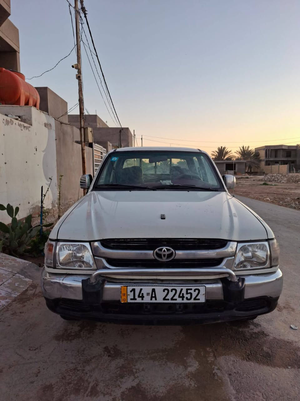 السلام عليكم
بيك اب جمرة مكفولة  2003 تبريد شغال ثلج مكينه وكير مكفولة من الصبغ تخم تاير ابو الخطه اربع دكم محسن دواخل ماروني الرقم انكليزي  باسمي السنوية 2030 بصرة السيارة في الديوانية 
***********
