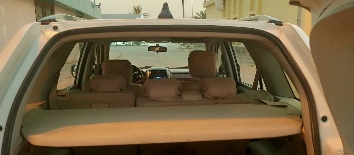 السلام عليكم
سوزوكي كراند فيتارا ١٤ رقم نجف باسمي اني مالكه بالحله 

بيه ٣ قطع صبع وعليه ادامه كامله قبل سبوعين بدلت كازكيت 

وادامه كامله للمكينه رجعته جديده راديتر منظومة تبريد تخم تاير... السعر ١٠٥ وبيه مجال حك الجيه للاستفسار 
رقم تليفوني  ***********
