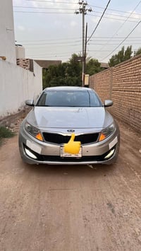 من رخصه الكروب المحترم كيا اوبتيما موديل 2013 وارد كوري رقم بغداد تحوي...
