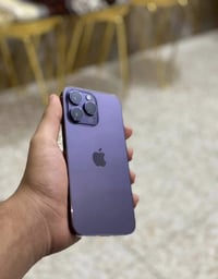📱14 برو ماكس  ذاكره 256 بطاريه 86 بلاديه ممبدله ولا مرفوعه  نضافه الجه...