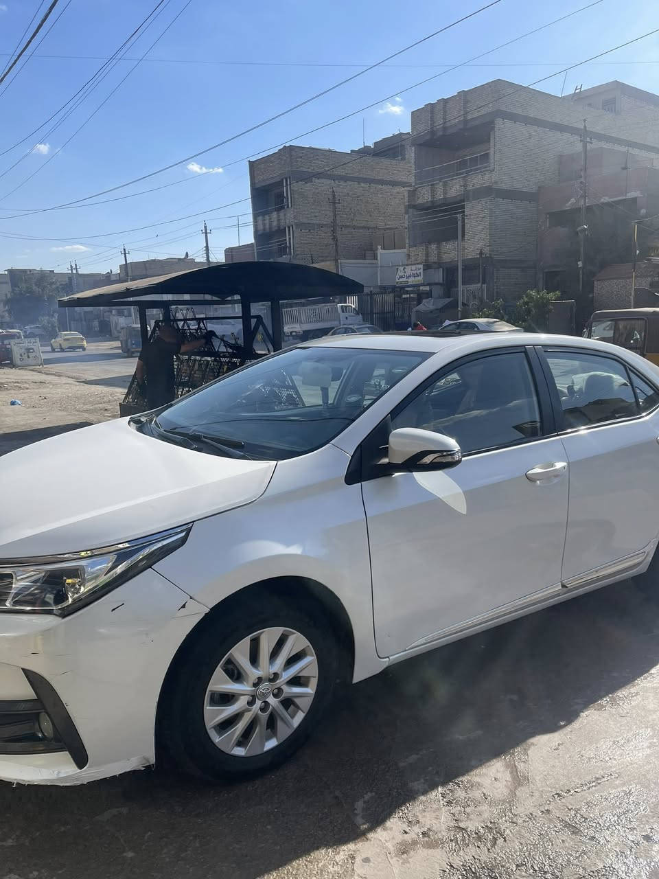 سلام عليكم
كورلا 2019خليجي 
فول موصفات ما عدا البصمه بيها شويه بارد بل بنيد وصبغ بل دوسه اليمنه ورصعه بل باب فقط 
السياره ماشيه ١٢٧ كيلو 
سعرها ١٥٨ وبيها مجال 
***********
