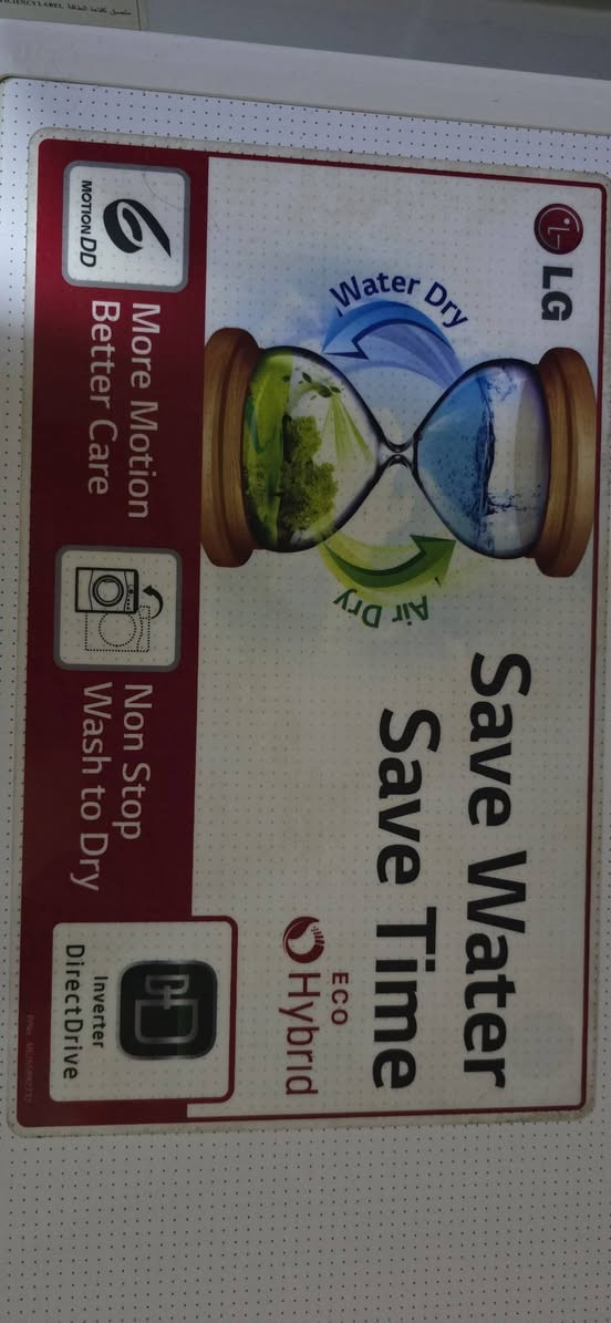 سلام عليكم
غسالة ملابس وزن 10 ونص Kg
نوع LG  استيراد خوش ناو كوري الاصلي
مواصفات الغسلة 
شاشة لمس
بخار 
برامج غسيل مفصلة
للتواصل واتساب 
***********
